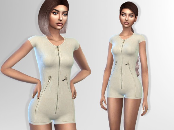  The Sims Resource: Jodie Romper by Puresim