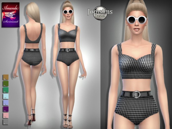  The Sims Resource: Amanda swimsuits by Jomsims