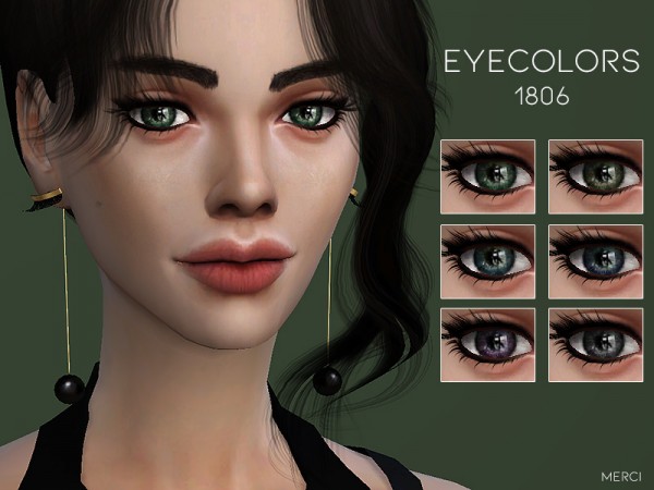  The Sims Resource: Eyecolors 1806 by Merci