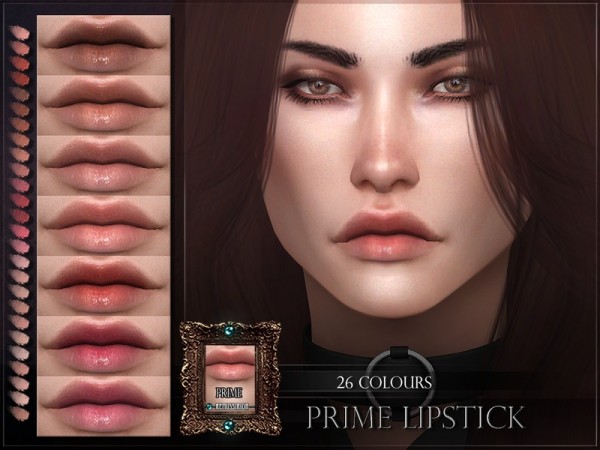  The Sims Resource: Prime Lipstick by RemusSirion