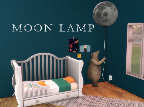  Leo 4 Sims: Moon lamp
