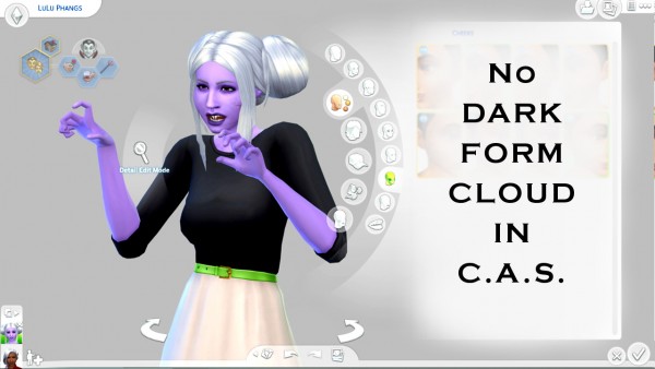  Mod The Sims: No Dark Form Cloud in CAS by lemememeringue