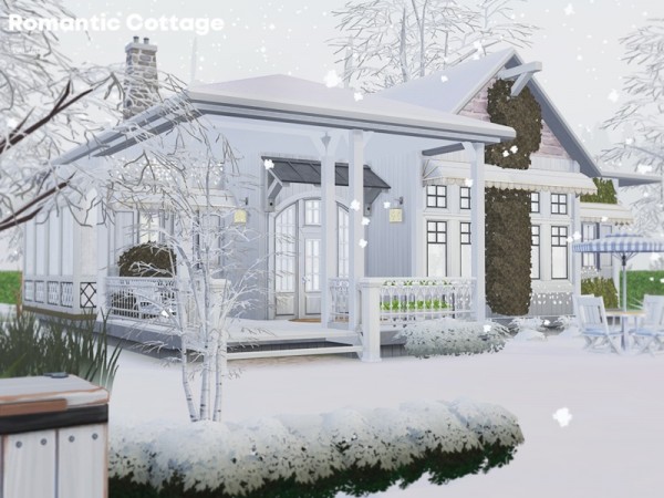  The Sims Resource: Romantic Cottage by Pralinesims