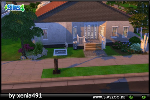  Blackys Sims 4 Zoo: Paper angle house by  xenia491