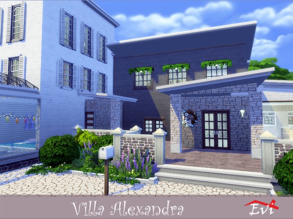  The Sims Resource: Villa Alexandra by evi