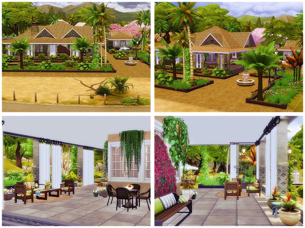  The Sims Resource: Farewell to Africa house by Danuta720