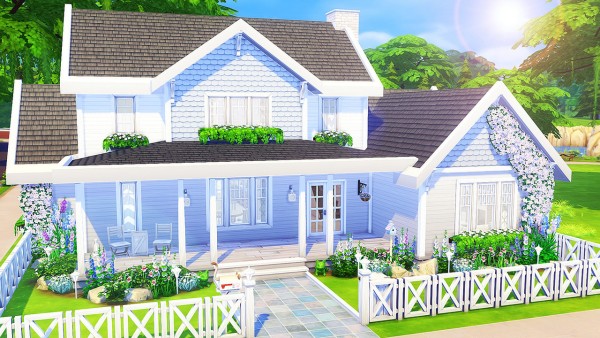 Aveline Sims: Cute Bright Farmhouse