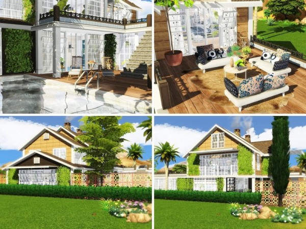 The Sims Resource: Abelia Mansion by MychQQQ