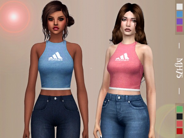  The Sims Resource: Fall Slam Tennis Top by Margeh 75