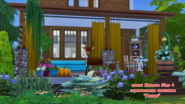  Sims 3 by Mulena: Our courtyard 16