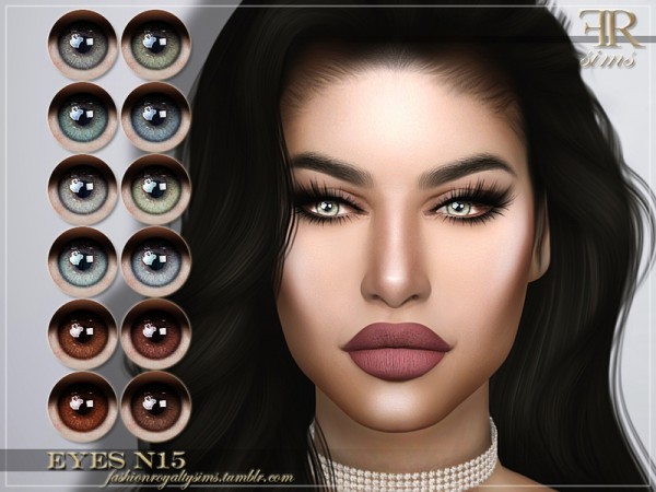  The Sims Resource: Eyes N15 by FashionRoyaltySims