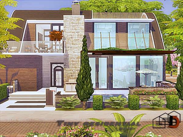  The Sims Resource: Tiny residential house by Danuta720