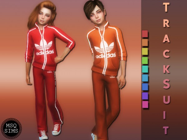  MSQ Sims: Children Tracksuit