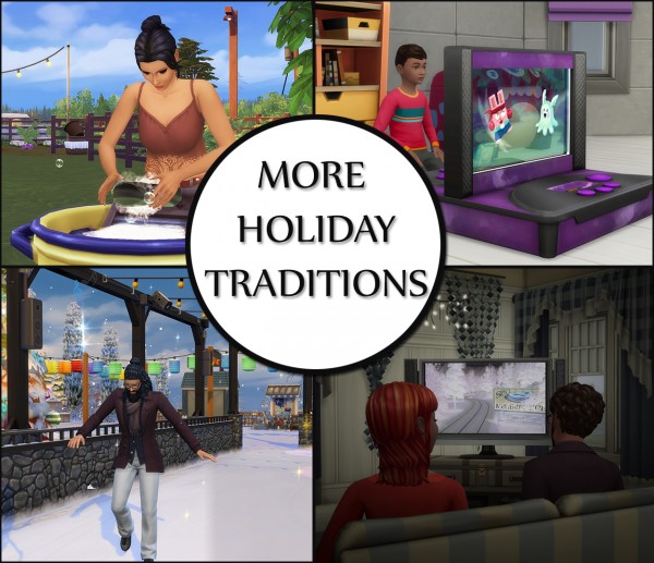  Mod The Sims: Assorted Custom Holiday Traditions by icemunmun