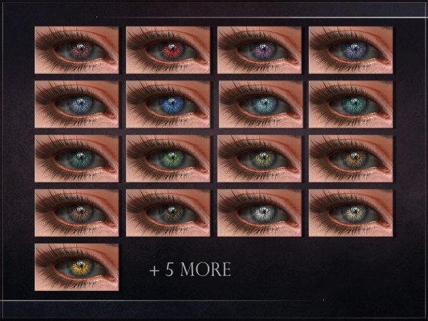  The Sims Resource: Dark Soul Eyes by RemusSirion
