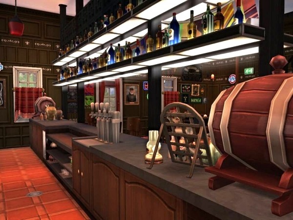  The Sims Resource: Pub Gran Capitan by Casmar