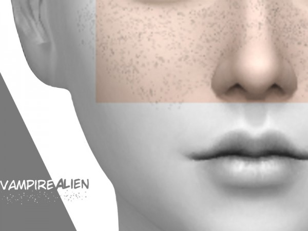  The Sims Resource: Maddiohh   Occult Freckles by Maddiohh