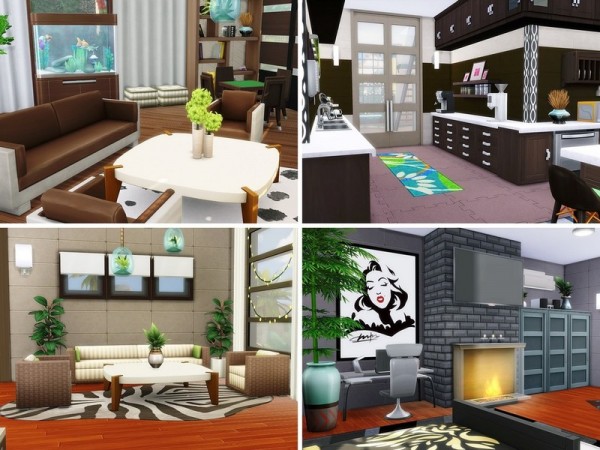  The Sims Resource: Luxury Modern Estate by MychQQQ