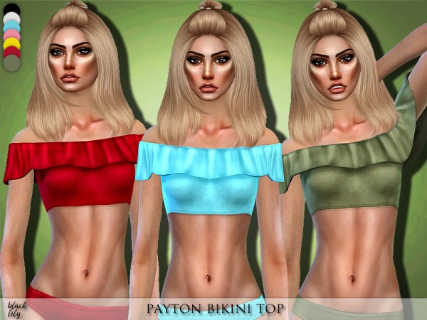  The Sims Resource: Payton Top by Black Lily