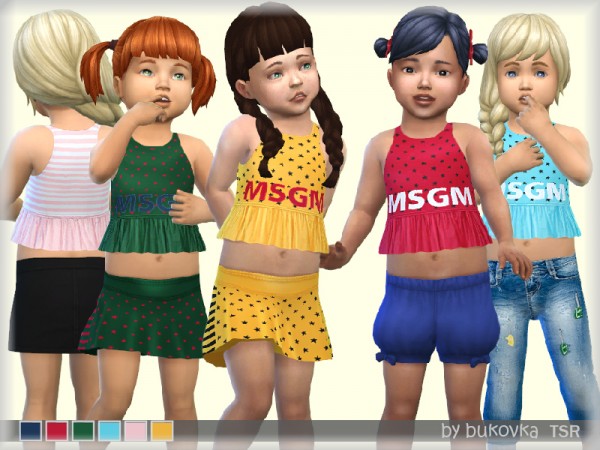  The Sims Resource: Shirt MSGM by bukovka