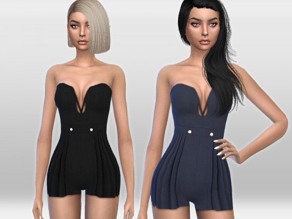  The Sims Resource: Chic Romper by Puresim