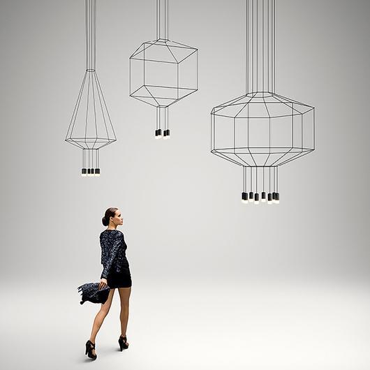  Meinkatz Creations: Wireflow 300 lamp by Vibia