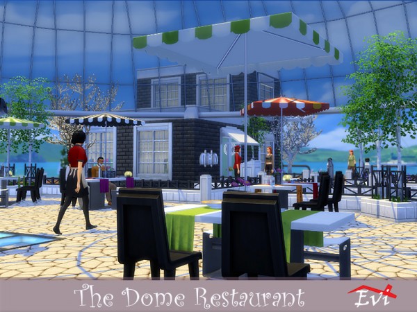  The Sims Resource: The Dome Restaurant by evi
