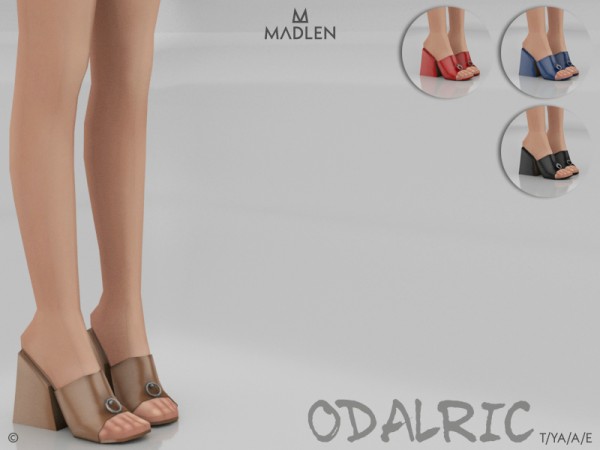  The Sims Resource: Madlen Odalric Shoes by MJ95