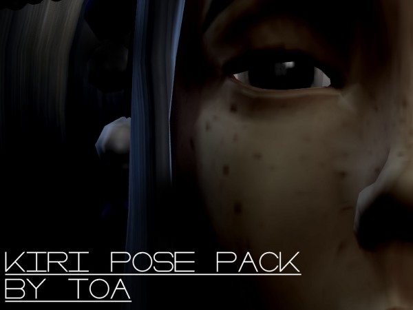  The Sims Resource: Kiri Pose Pack by Toa Ao
