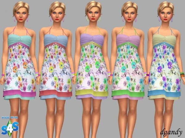  The Sims Resource: Sundress Ellie by dgandy