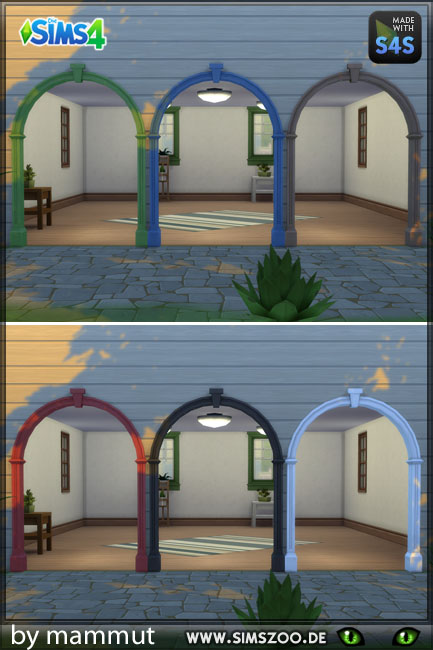  Blackys Sims 4 Zoo: Arch of the last stone