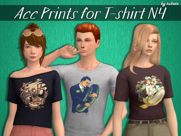  Tukete: Acc Prints for T shirts Part 4