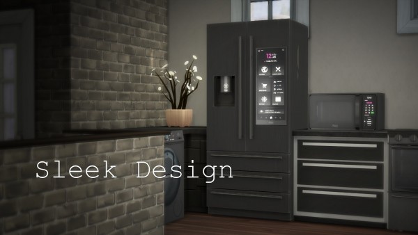  Mod The Sims: H&B Portal 2   Expensive Refrigerator by littledica