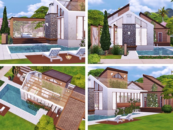  The Sims Resource: Rhona house by Rirann