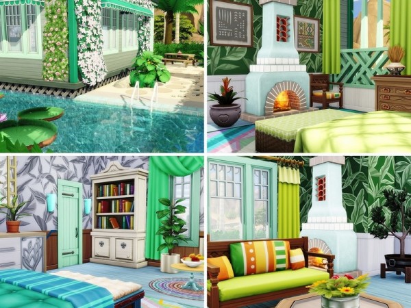  The Sims Resource: Beach Paradise house 2 by MychQQQ