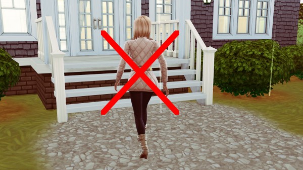  Mod The Sims: No Autonomous Run Inside by MSQSIMS