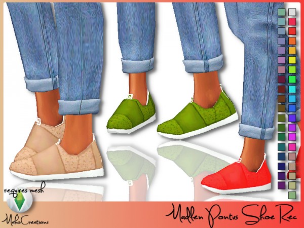  The Sims Resource: Madlen`s Pontus Shoe Recolored by MahoCreations