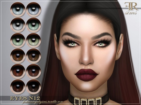  The Sims Resource: Eyes N12 by FashionRoyaltySims