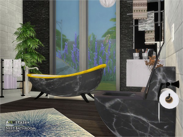  The Sims Resource: Nest Bathroom by ArtVitalex