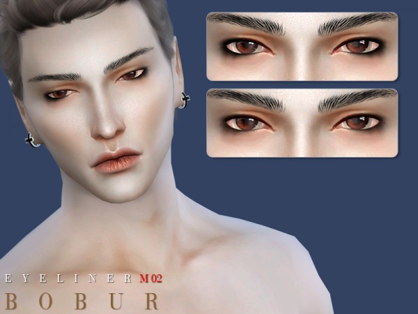  The Sims Resource: Eyeliner M02 by Bobur