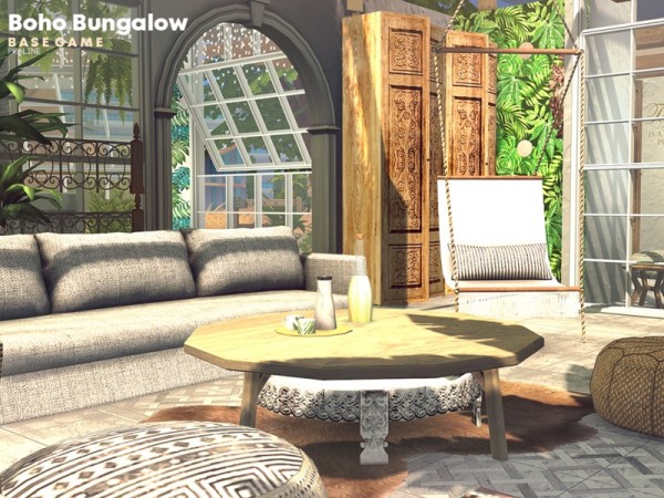  The Sims Resource: Boho Bungalow by Pralinesims