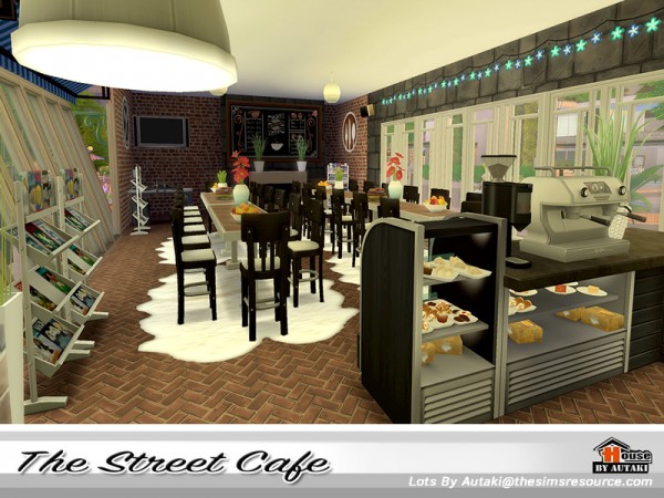 The Sims Resource: The Street Cafe by Autaki
