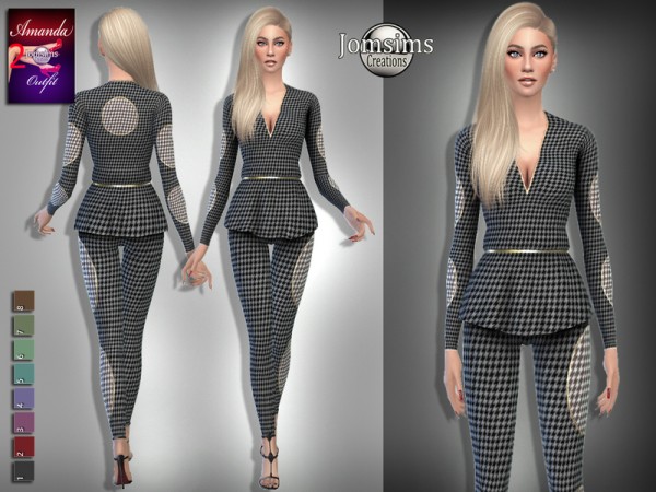  The Sims Resource: Amanda outfit 2 by jomsims