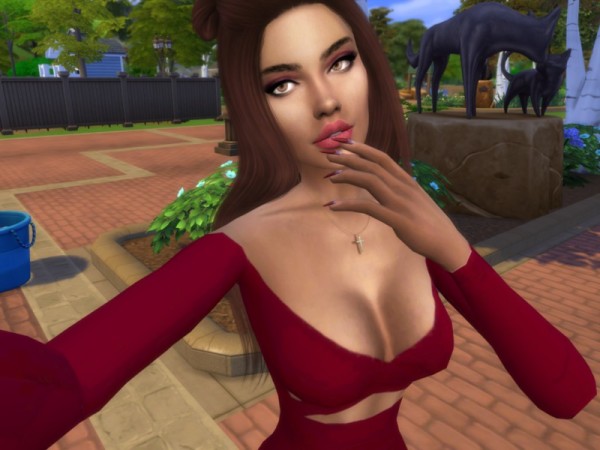  The Sims Resource: Blanca Reagan by divaka45
