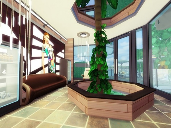 The Sims Resource: Coffee garden by Danuta720