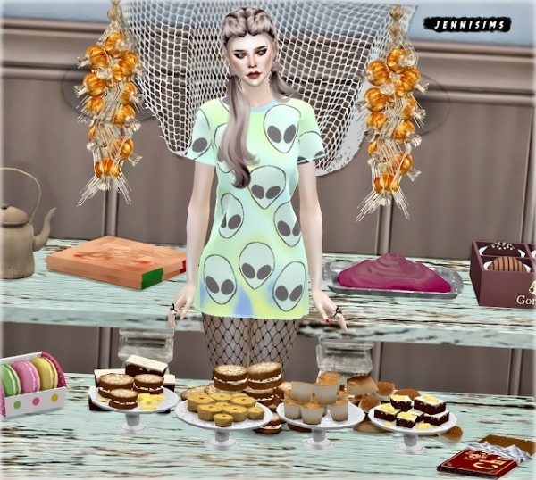 Jenni Sims Decorative Food • Sims 4 Downloads