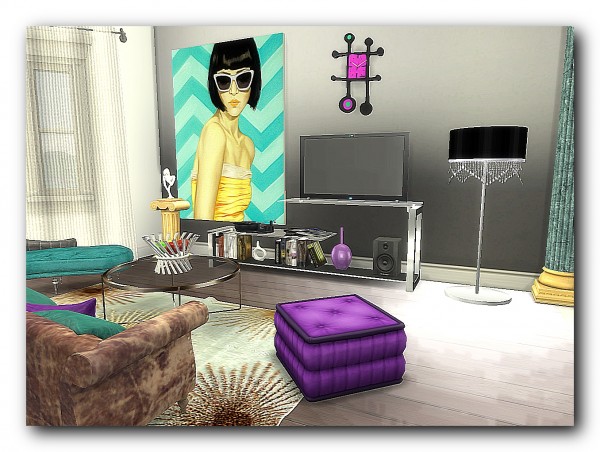  Architectural tricks from Dalila: Apartment in the style of light art