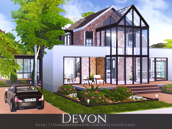 The Sims Resource: Devon house by Rirann