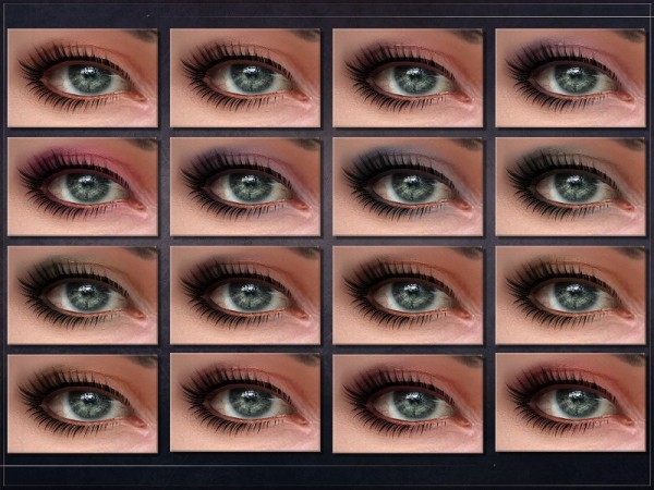  The Sims Resource: Cerebral Eyeshadow by RemusSirion