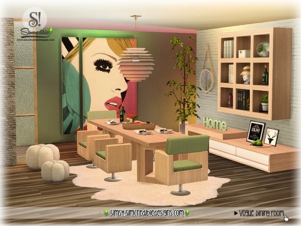  The Sims Resource: Vogue livingroom by SIMcredible!